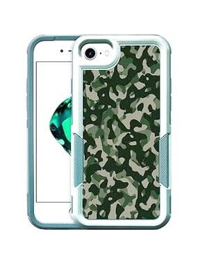 VEGO Compatible for iPhone SE 2020 Case, iPhone 6 6s 7 8 Case, Military Grade...
